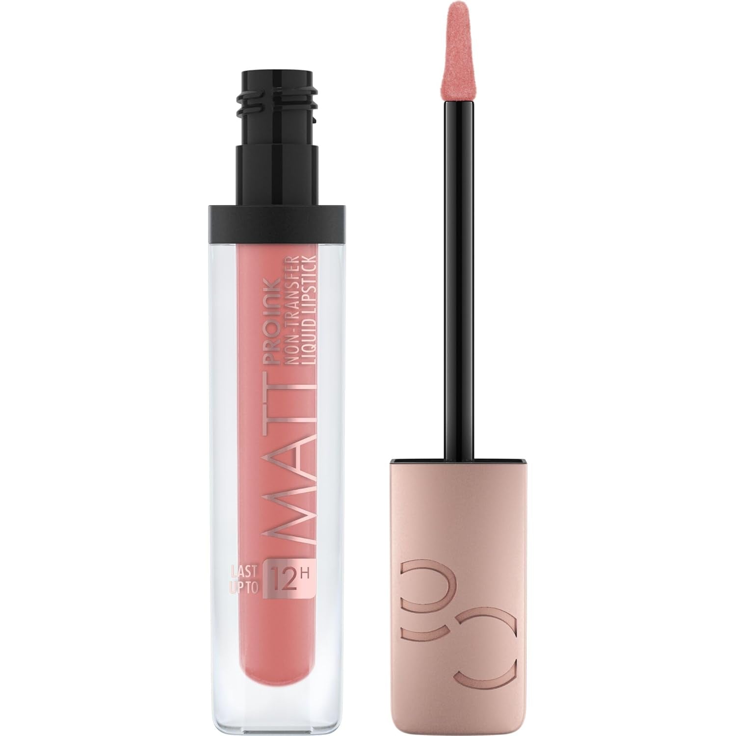 CATRICE Matt Pro Ink Non-Transfer Liquid Lipstick, Lippenstift, Nr. 010 Trust in Me, Nude, Mattierend, Langanhaltend, Schnelltrocknend, Matt, Intensiv, Farbintensiv, Vegan, Ohne Alkohol (5Ml)