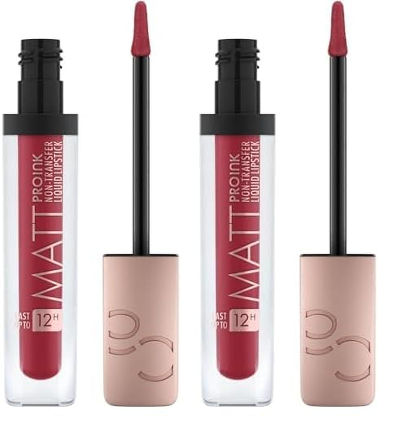 CATRICE Matt Pro Ink Non-Transfer Liquid Lipstick, Lippenstift, Nr. 010 Trust in Me, Nude, Mattierend, Langanhaltend, Schnelltrocknend, Matt, Intensiv, Farbintensiv, Vegan, Ohne Alkohol (5Ml)