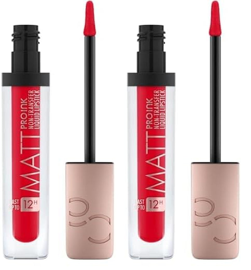 CATRICE Matt Pro Ink Non-Transfer Liquid Lipstick, Lippenstift, Nr. 010 Trust in Me, Nude, Mattierend, Langanhaltend, Schnelltrocknend, Matt, Intensiv, Farbintensiv, Vegan, Ohne Alkohol (5Ml)