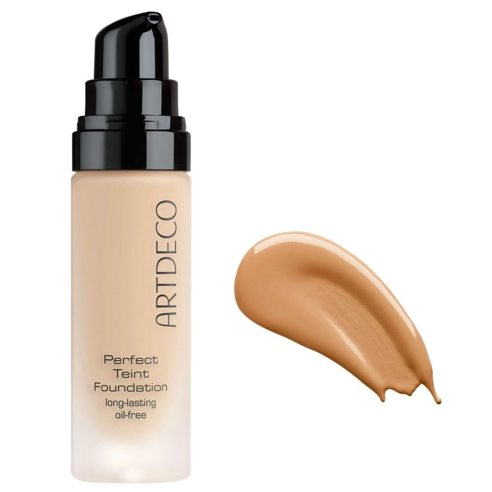 ARTDECO Perfect Teint Foundation - Langanhaltende, Flüssige Foundation Ohne Öl Und Ohne Maskeneffekt - 1 X 20 Ml