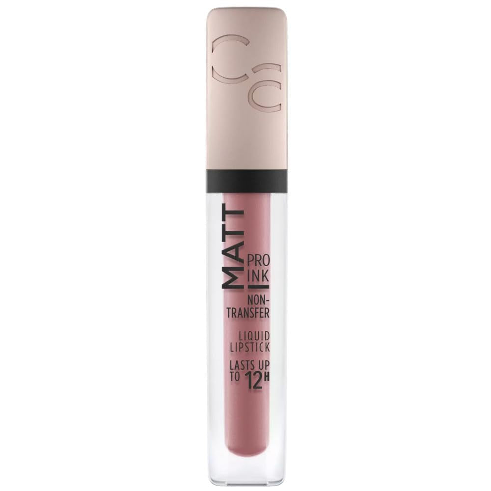 CATRICE Matt Pro Ink Non-Transfer Liquid Lipstick, Lippenstift, Nr. 010 Trust in Me, Nude, Mattierend, Langanhaltend, Schnelltrocknend, Matt, Intensiv, Farbintensiv, Vegan, Ohne Alkohol (5Ml)