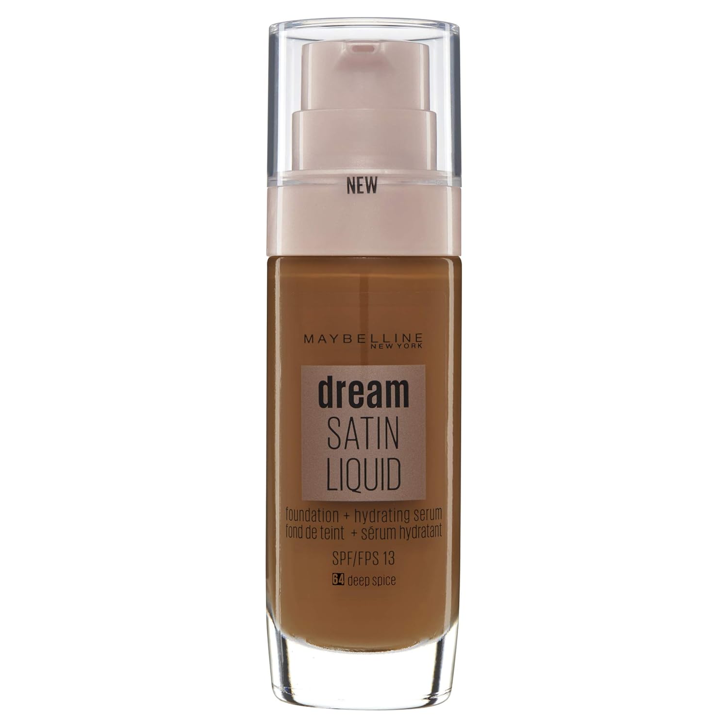 Maybelline New York Make Up, Dream Radiant Liquid Make-Up, Flüssige Foundation, Nr. 30 Sand, 30 Ml (Packung Mit 2)