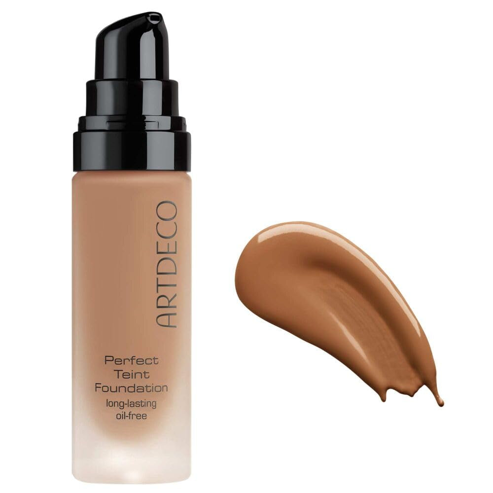 ARTDECO Perfect Teint Foundation - Langanhaltende, Flüssige Foundation Ohne Öl Und Ohne Maskeneffekt - 1 X 20 Ml