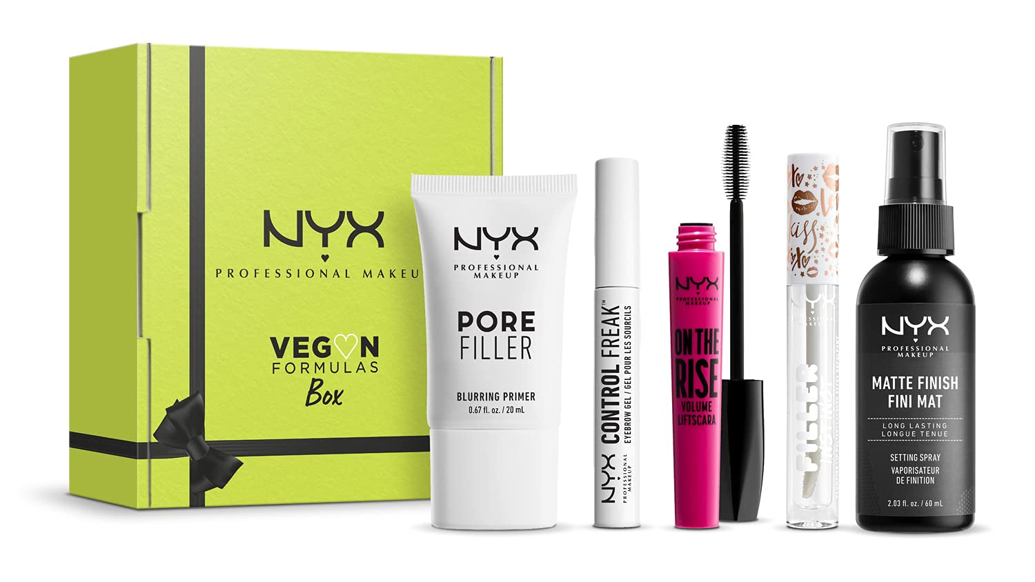 NYX Professional Makeup Setting Spray, Langanhaltende Textur, Fixierendes Spray, Leichte, Vegane Formel, Matte Finish, 60 Ml
