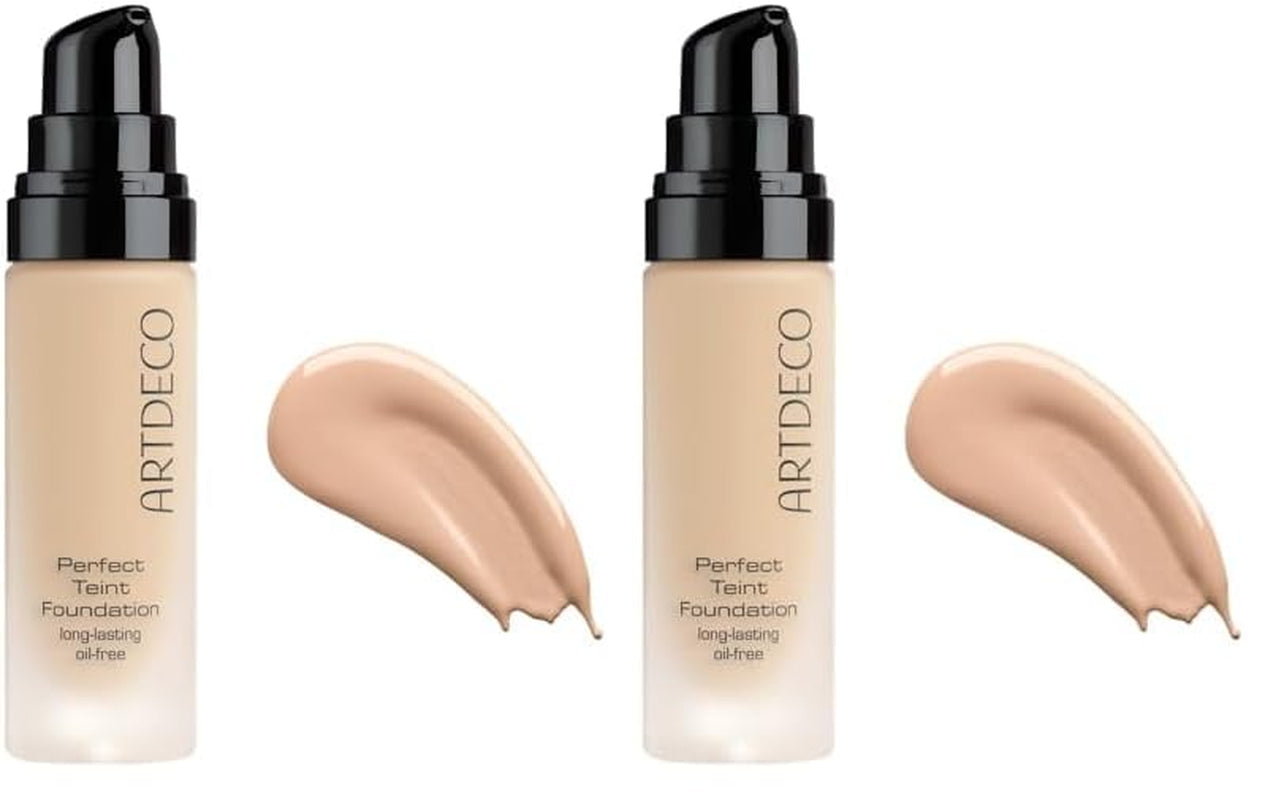 ARTDECO Perfect Teint Foundation - Langanhaltende, Flüssige Foundation Ohne Öl Und Ohne Maskeneffekt - 1 X 20 Ml