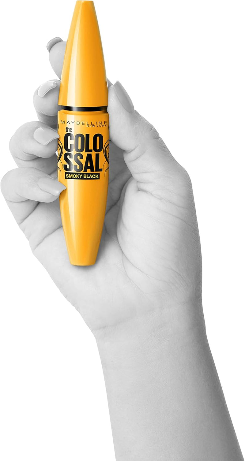 Maybelline New York Mascara Für Volumen, Volum'Express the Colossal Smoky Eyes, Dangerous Smoky Black, 9,5 Ml