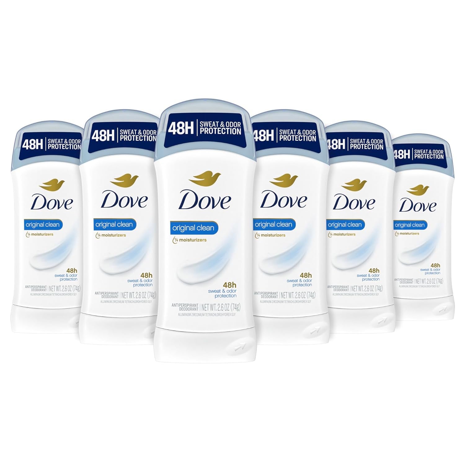 Dove Deodorant Invisible Solid Original Clean