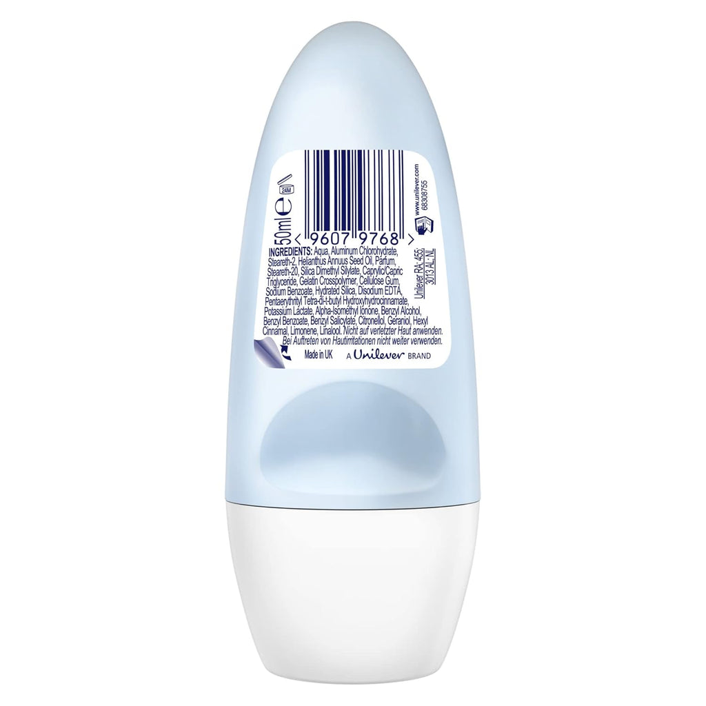 Rexona Motionsense Deo Roll-On Cotton Dry - Anti-Transpirant Mit 48 Stunden Schutz Gegen Starkes Schwitzen Und Körpergeruch - 50 Ml (6Er-Pack)