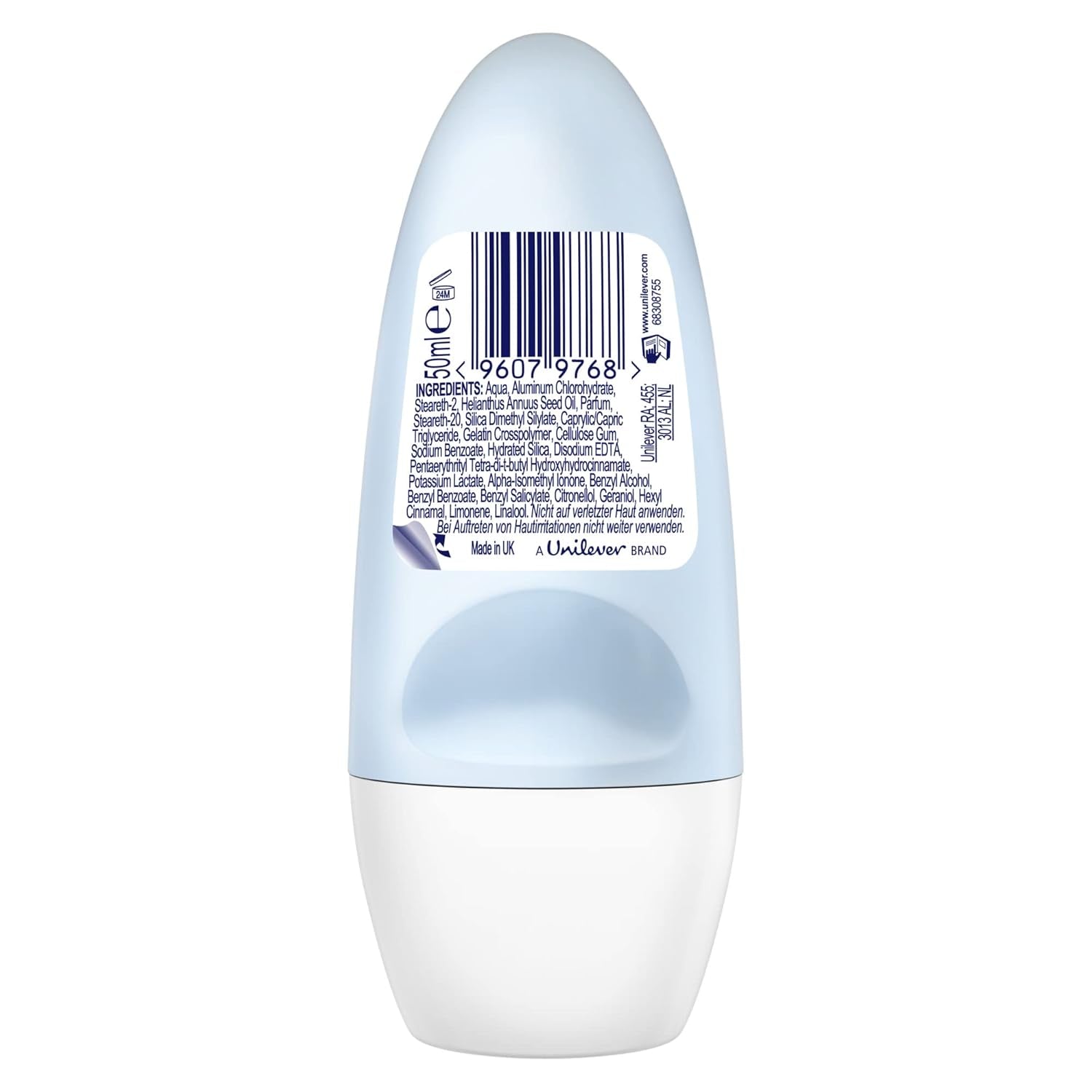Rexona Motionsense Deo Roll-On Cotton Dry - Anti-Transpirant Mit 48 Stunden Schutz Gegen Starkes Schwitzen Und Körpergeruch - 50 Ml (6Er-Pack)