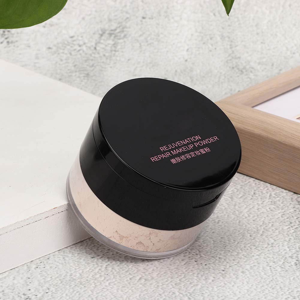 Soft Mat Loose Powder, Transparentes Fixing Powder Für Ein Mattes Finish, Loose Powder Oil Control Langlebiges Feuchtigkeitsspendendes Make-Up-Abbindepulver(01# Natürliche Farbe)