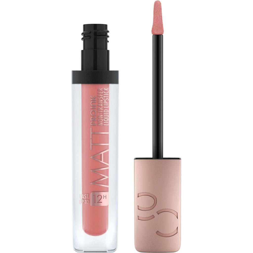 CATRICE Matt Pro Ink Non-Transfer Liquid Lipstick, Lippenstift, Nr. 010 Trust in Me, Nude, Mattierend, Langanhaltend, Schnelltrocknend, Matt, Intensiv, Farbintensiv, Vegan, Ohne Alkohol (5Ml)