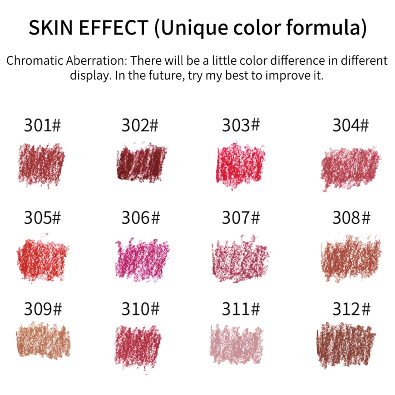 Mrettick 12 Farben Matte Lip Liner Stifte Set, Creme Glide Lip Liner Natürliche Lippen Make-Up Weiche Stifte Lippenstift Set, Feuchtigkeitsspendend, Langanhaltend, Nicht Haftend