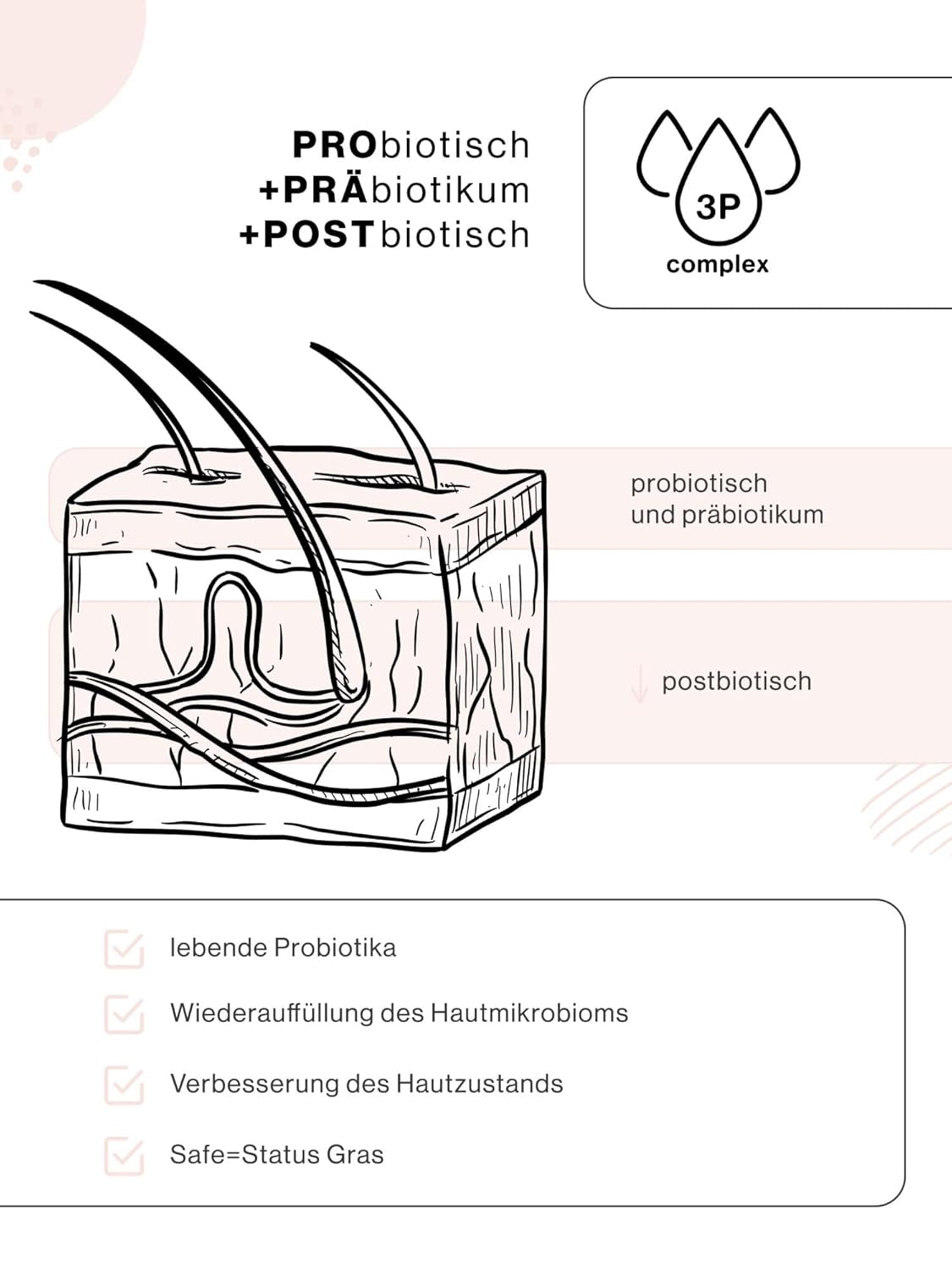 MOLIV Regenerierende Gesichtscreme, Feuchtigkeitsspendende Gesichtscreme, Nährende Gesichtscreme, Anti-Aging Gesichtscreme Mit Lebenden Probiotika (Feuchtigkeitsspendend)