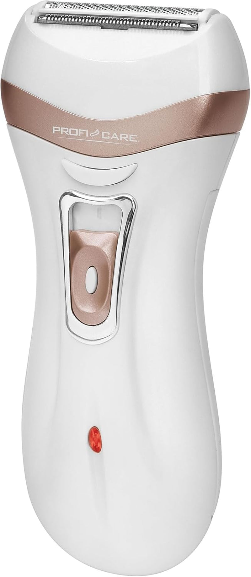 Proficare Epilierer PC-LBS 3002 3In1, Lady Shaver Und Hornhautentferner in Einem, Akkubetrieben, Mit Praktischer Aufbewahrungstasche, Weiß-Champagner