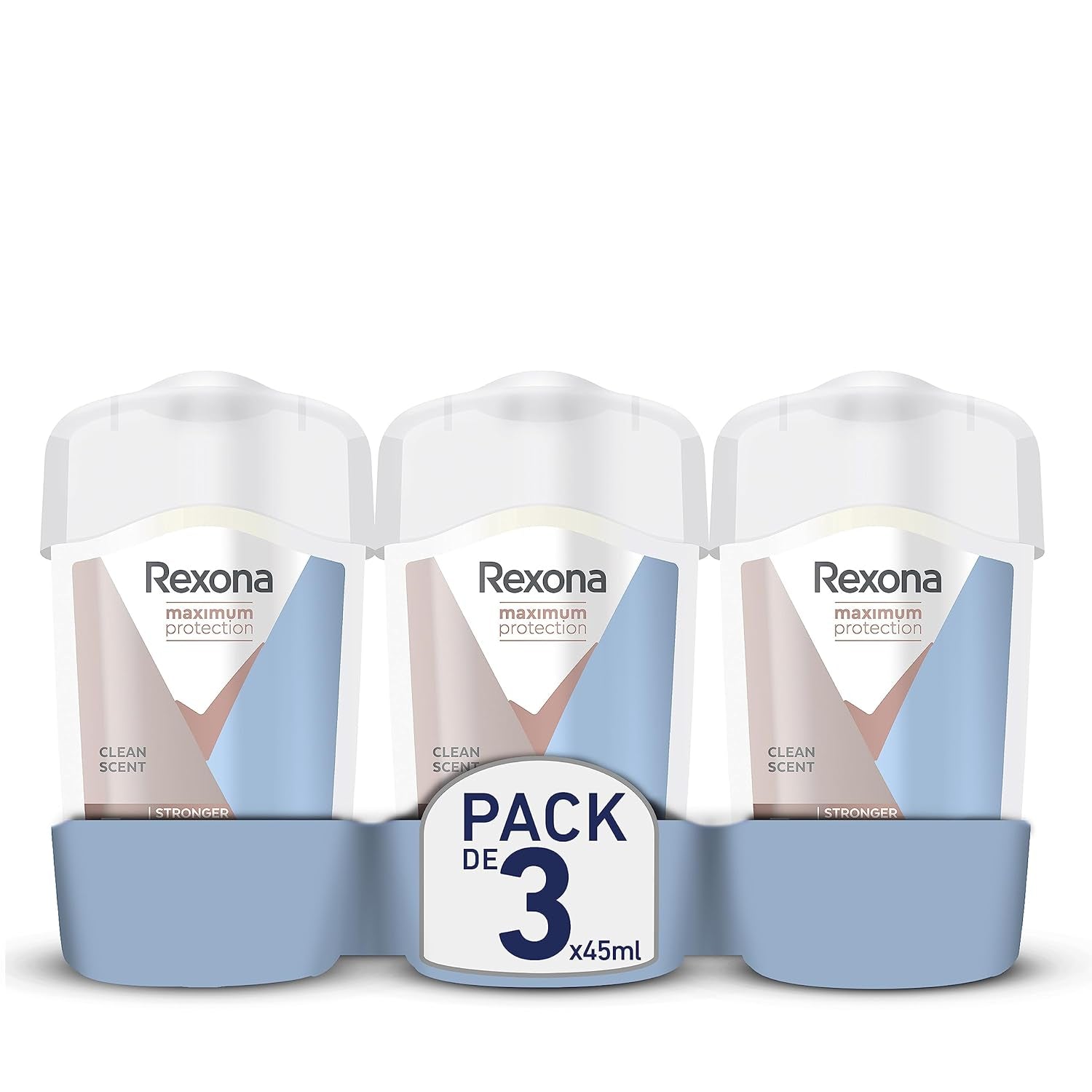 Rexona Confidence Deostick Anti-Transpirant, 96H, 45 Ml, 3 Stück