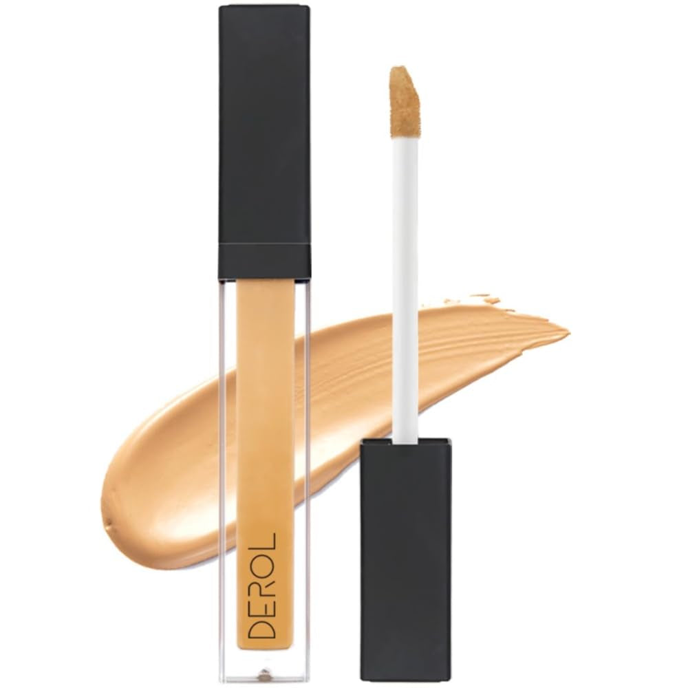 Liquid Concealer Make-Up - Natürliche Deckkraft & Hochpigmentierte Leichte Gesicht Concealer (02, 6.5Ml)