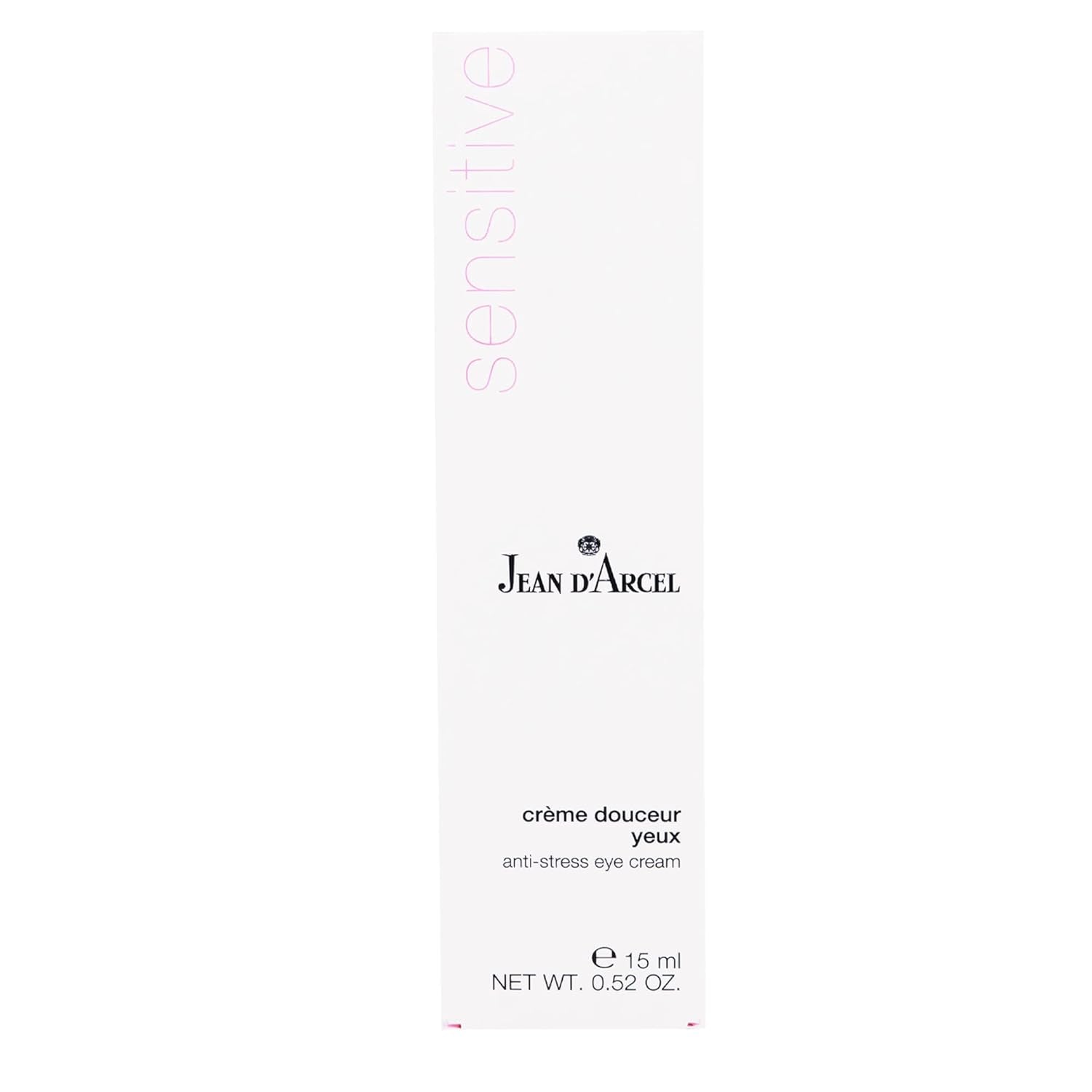 JEAN D'ARCEL SENSITIVE Crème Douceur Yeux - Beruhigende Augencreme Für Die Gestresste, Irritierte Augenpartie - 15Ml