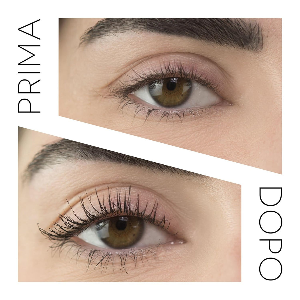 WYCON Cosmetics INFINITE LASHES MASCARA - Wimperntusche Für Die Augen, Wimperntusche, Schwarze Wimperntusche, Hohe Definition, Verlängert Die Wimpern Für Einen Intensiven Blick
