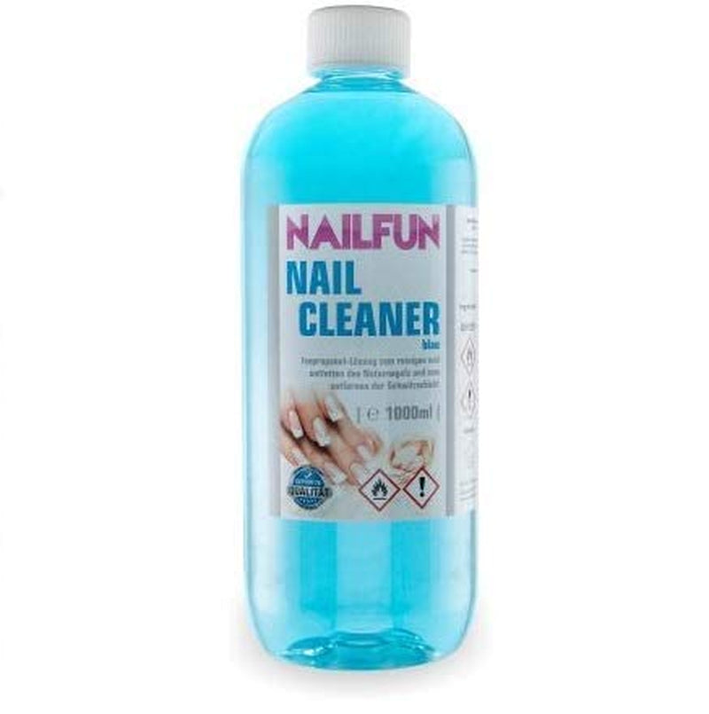 NAILFUN Nailcleaner Blue 1 Liter Nagel Reiniger Zum Reinigen Und Entfetten