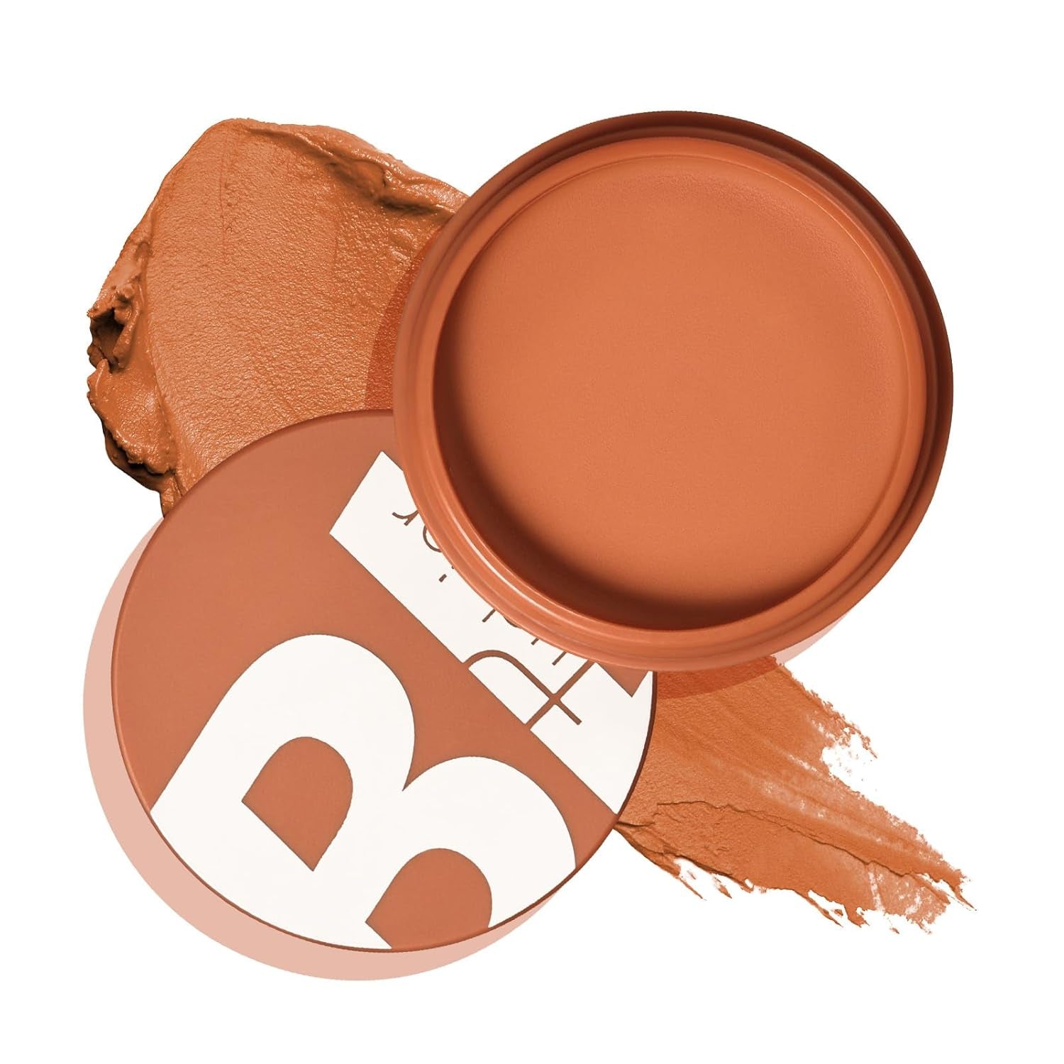 Ofanyia Cream Bronzer Stick, Unique Roating Design Multi-Use Bronzer Stick, Lightweight Easy to Blend Cream Bronzer, Velvet Matte Texture Bronzer Face Stick(3# Rich Glow)