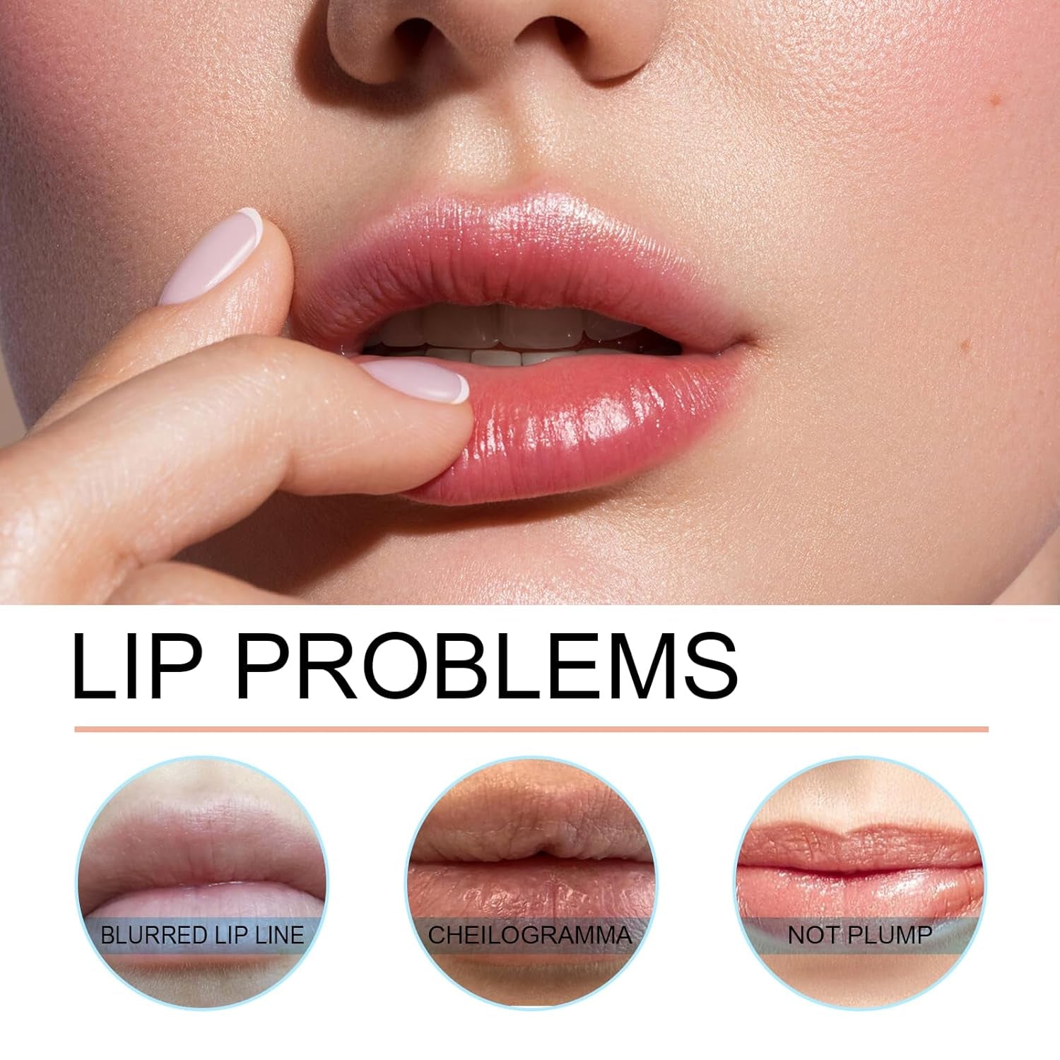 Flüssiger Lipliner, Wasserfester Abnehmbarer Lipliner, Langhaftender Lippenkonturenstift, Plump Lip Lines Lip Liner, Konturiert Die Lippenform, Ist Wasserfest Und Verwischt Nicht (Hellbraun)