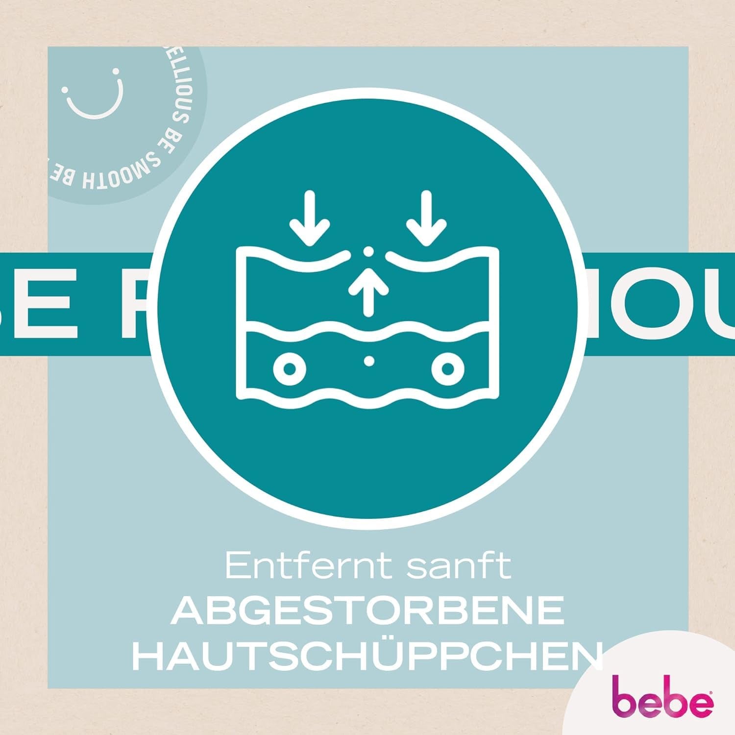 Bebe Peeling Für Zarte Haut (150 G), Sanfte Gesichtsreinigung Mit Aprikosenextrakt & -Duft, Gründliche Hautreinigung Für Normale Haut & Mischhaut