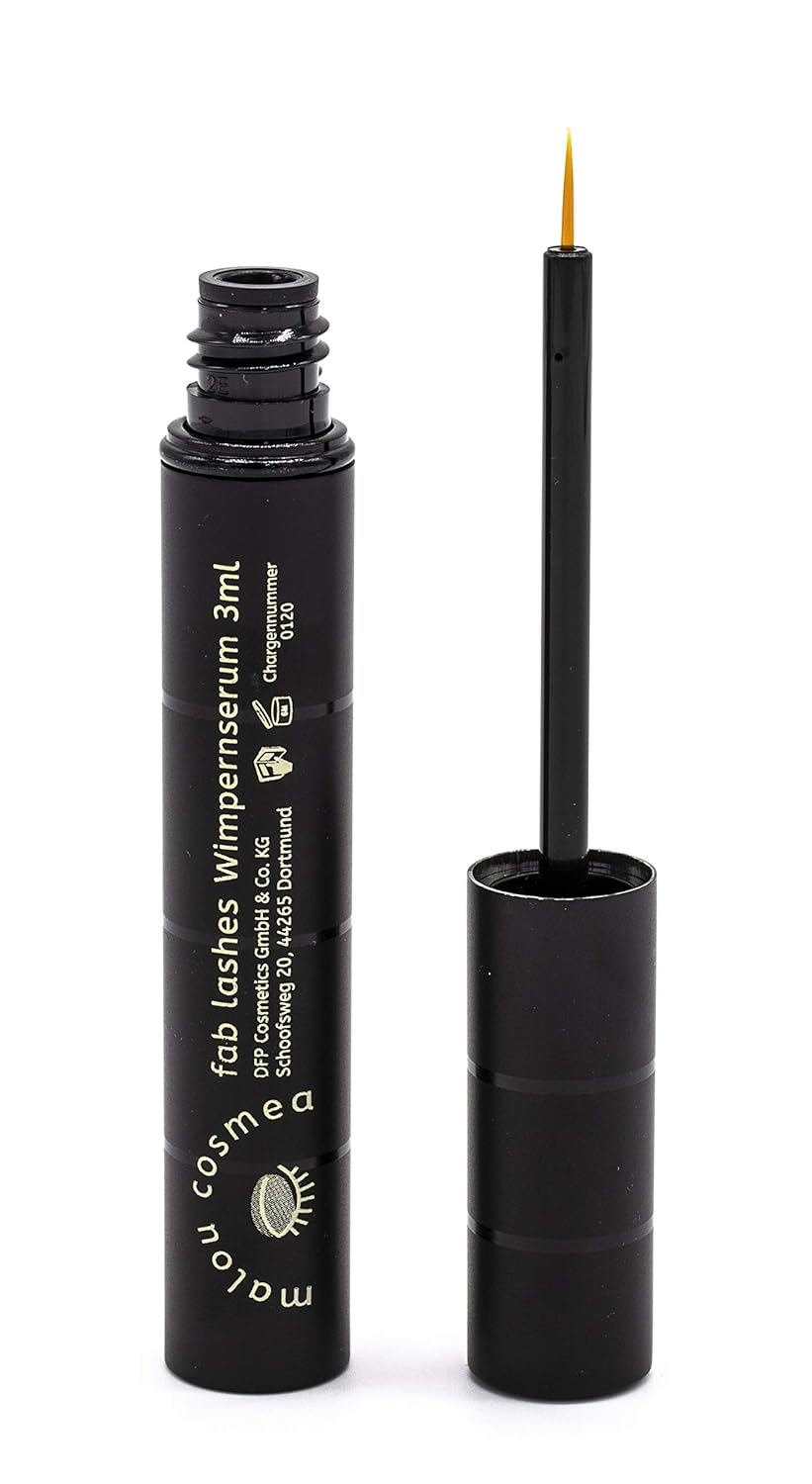 Doppelpack Fab Lashes Wimpernserum Und Augenbrauenserum I Vegan & Hormonfrei I Made in Germany, (2 X 3Ml) by Malou Cosmea