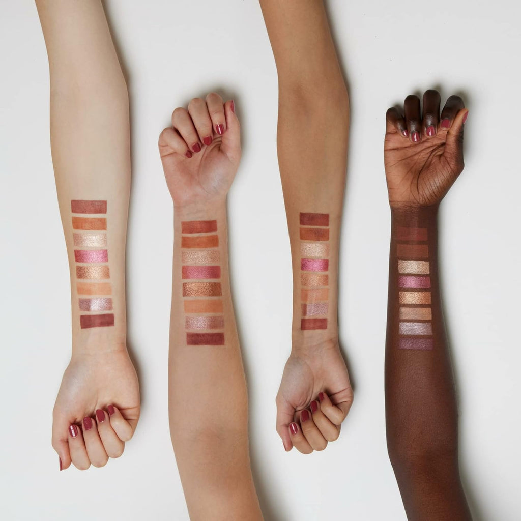 Essence Coffee to Glow Eyeshadow Palette, Lidschatten, Nr. 01, Braun, 8 Braun-Töne, Glänzend, Intensiv, Schimmernd, Vegan, Ohne Mikroplastikpartikel, Nanopartikel Frei, Ohne Parfüm, 1Er Pack (5.6G)