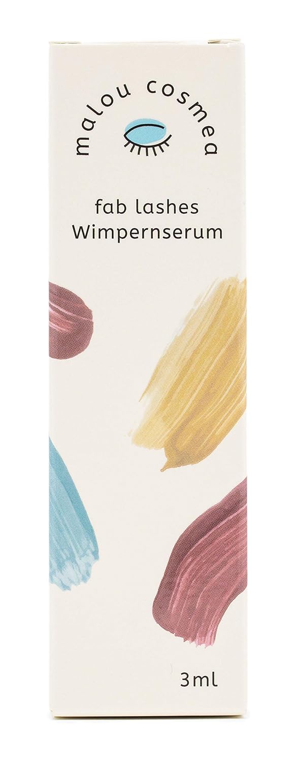 Doppelpack Fab Lashes Wimpernserum Und Augenbrauenserum I Vegan & Hormonfrei I Made in Germany, (2 X 3Ml) by Malou Cosmea
