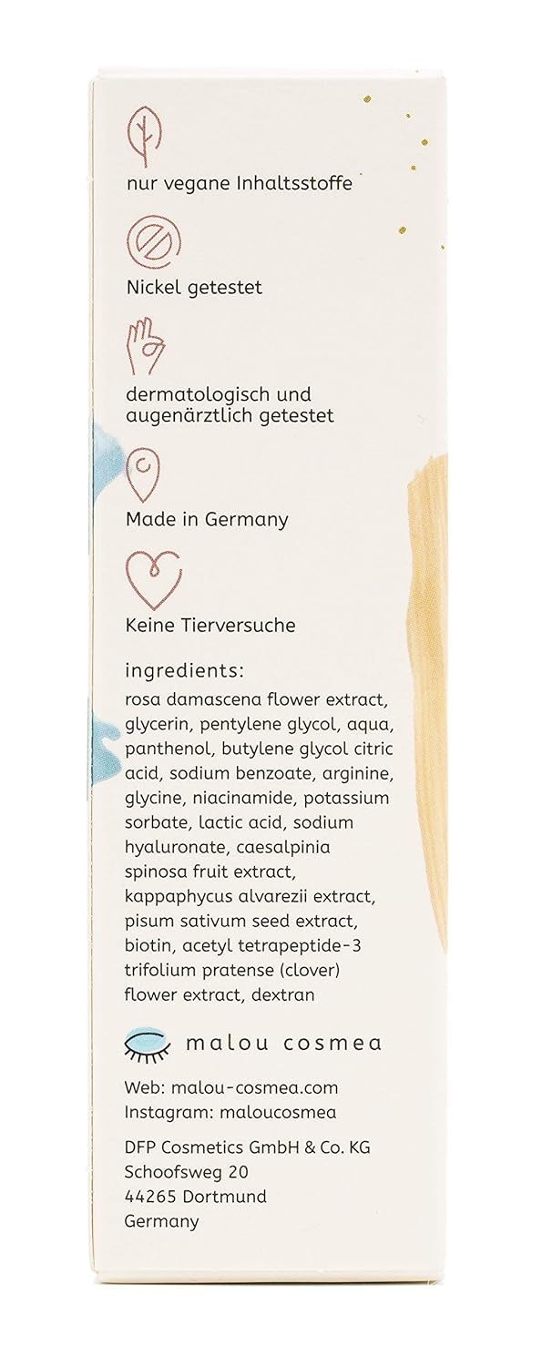 Doppelpack Fab Lashes Wimpernserum Und Augenbrauenserum I Vegan & Hormonfrei I Made in Germany, (2 X 3Ml) by Malou Cosmea