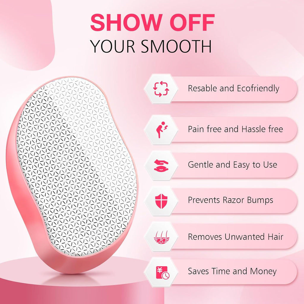 3.0 Nano Haarentferner,Crystal Haarentferner,Original Upgrade Haarentfernung Ohne Rasieren Wiederverwendbarer Crystal Hair Remover Magic Hair Radiergummi Für Frauen丨Männer Körper Beine Arme Rücken