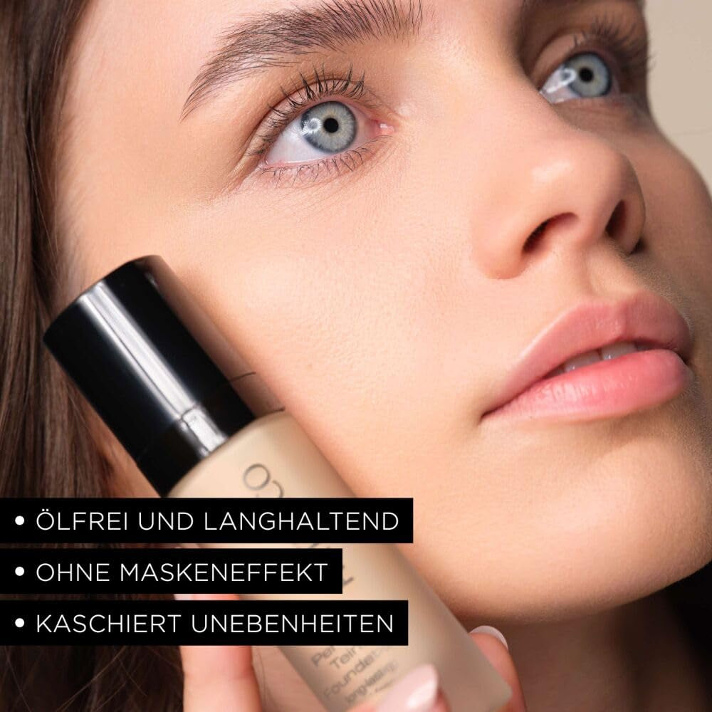 ARTDECO Perfect Teint Foundation - Langanhaltende, Flüssige Foundation Ohne Öl Und Ohne Maskeneffekt - 1 X 20 Ml