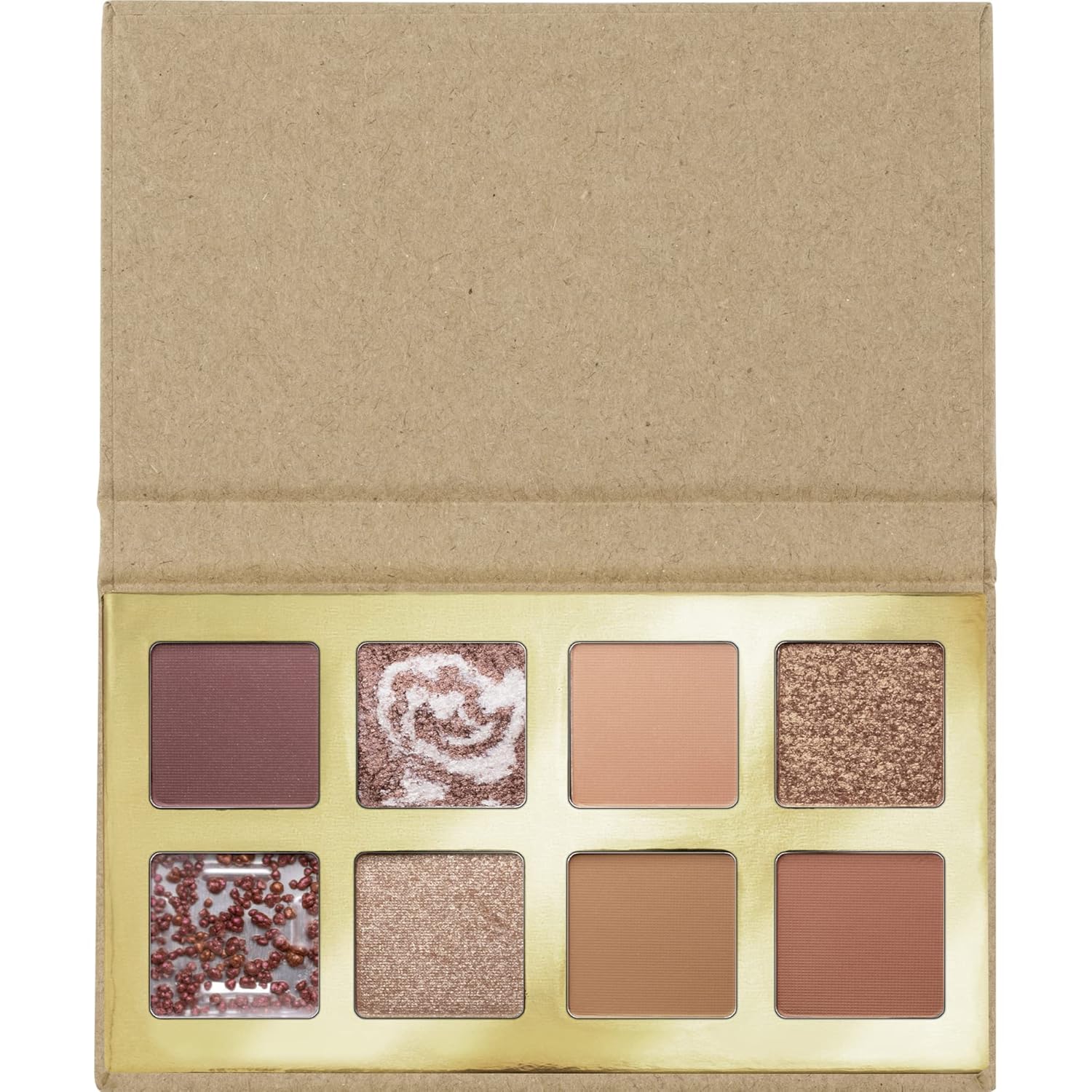 Essence Coffee to Glow Eyeshadow Palette, Lidschatten, Nr. 01, Braun, 8 Braun-Töne, Glänzend, Intensiv, Schimmernd, Vegan, Ohne Mikroplastikpartikel, Nanopartikel Frei, Ohne Parfüm, 1Er Pack (5.6G)