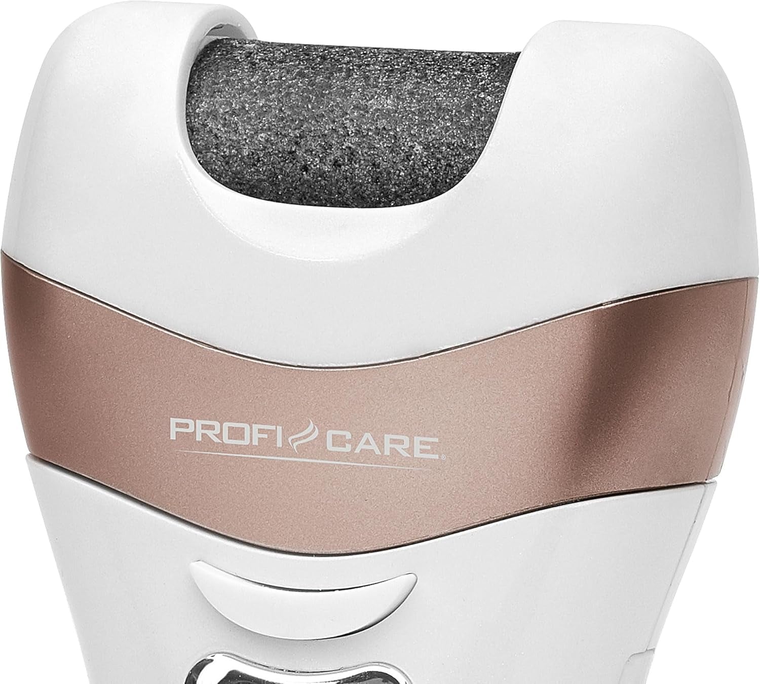 Proficare Epilierer PC-LBS 3002 3In1, Lady Shaver Und Hornhautentferner in Einem, Akkubetrieben, Mit Praktischer Aufbewahrungstasche, Weiß-Champagner