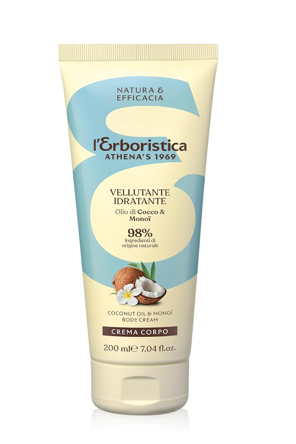 ERBORISTICA Crema Corpo COCCO 200 Ml. Körperpflege