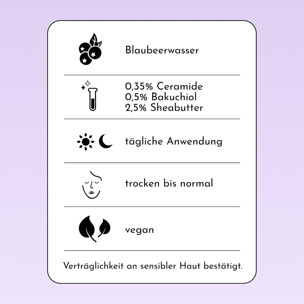 INAO Skincare - Barrier Bae Protection Rich Cream Refill | Reichhaltige Gesichtscreme Mit Ceramide | Schützt & Erhält Die Hautbarriere | Hydratisierend, Glättend, Regenerierend