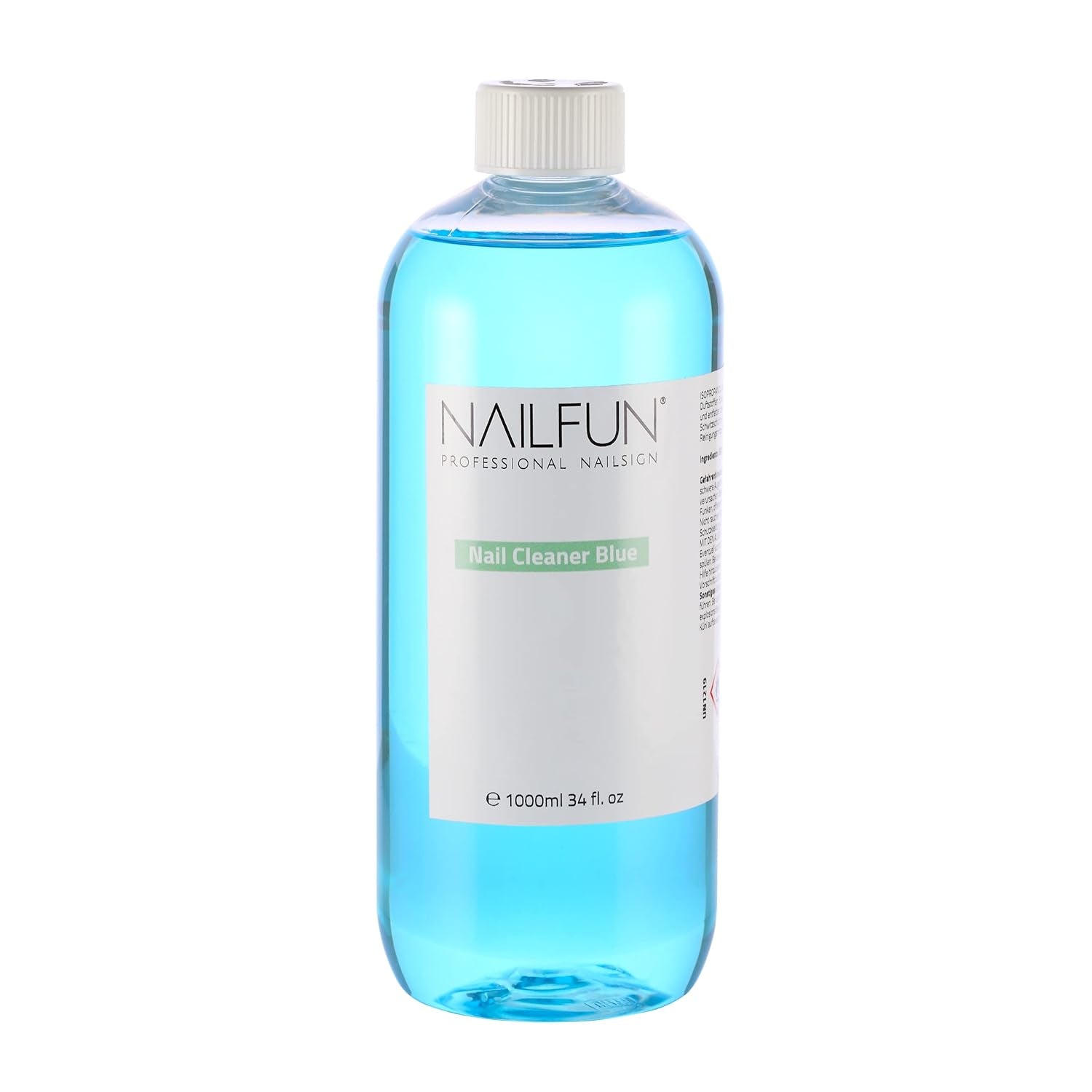 NAILFUN Nailcleaner Blue 1 Liter Nagel Reiniger Zum Reinigen Und Entfetten