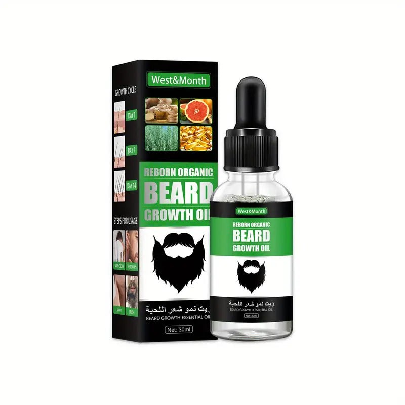 Beard oil for men - nourishing, softening and moisturizing