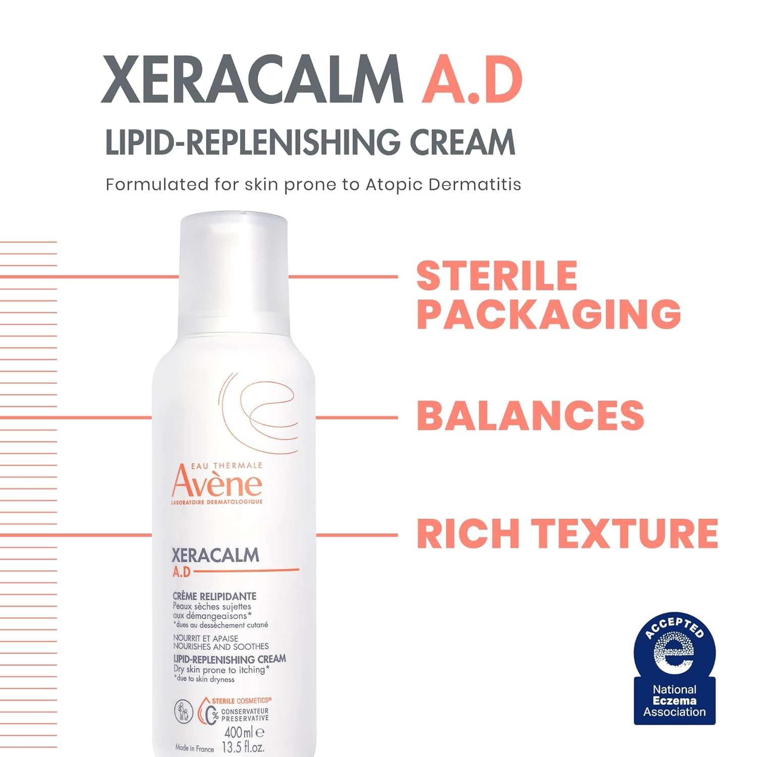 Avène Körpercreme 1Er Pack (1X 400 Ml)