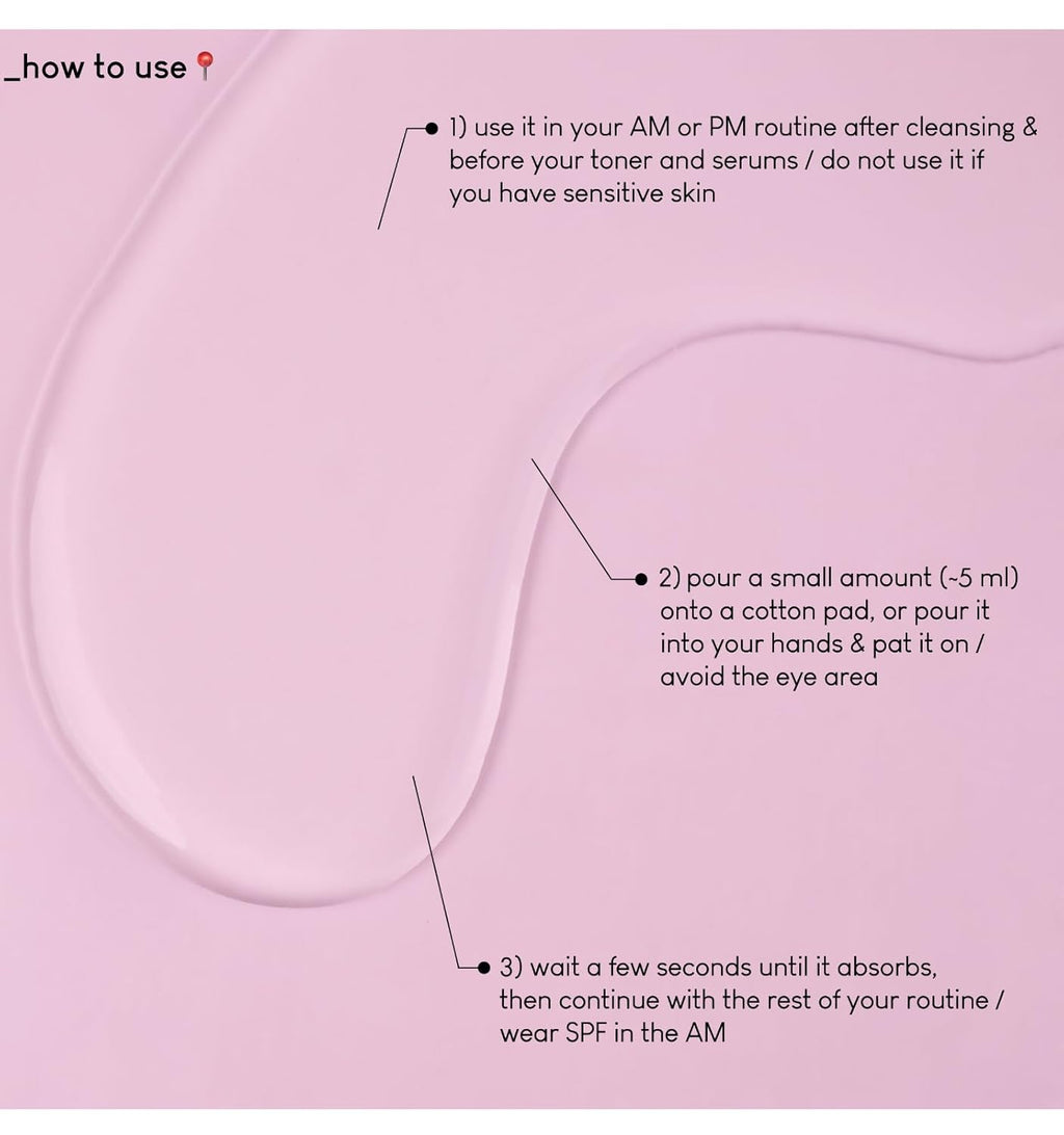 Geek & Gorgeous SMOOTH OUT - Gesichtspeeling Mit 12% AHA Und Beruhigendem Feigenkaktus Extrakt - Für Normale, Trockene, Fettige Und Mischhaut - 100 Ml Flasche