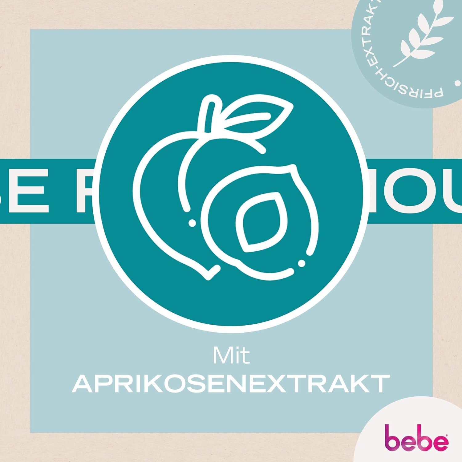 Bebe Peeling Für Zarte Haut (150 G), Sanfte Gesichtsreinigung Mit Aprikosenextrakt & -Duft, Gründliche Hautreinigung Für Normale Haut & Mischhaut