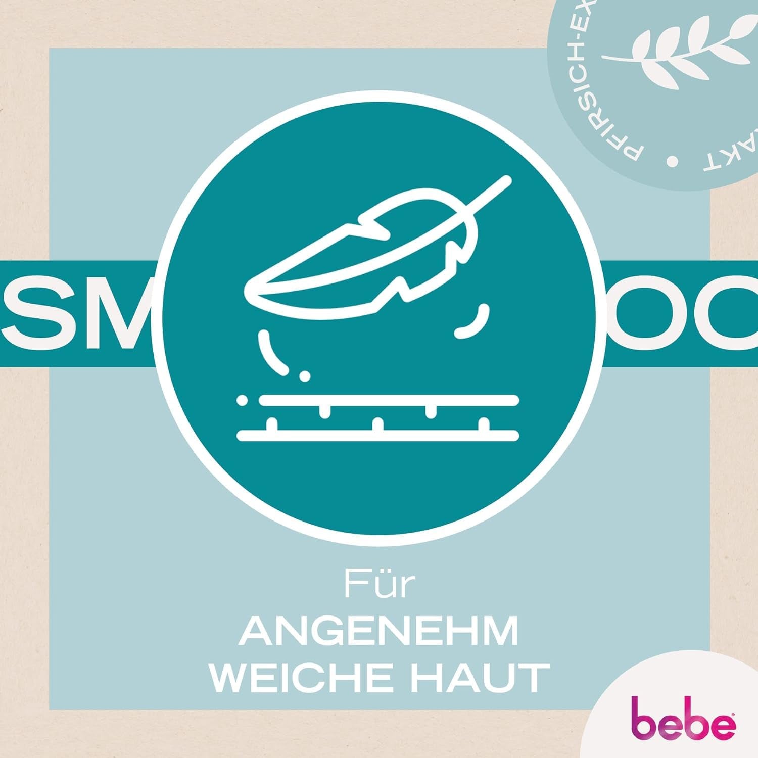 Bebe Peeling Für Zarte Haut (150 G), Sanfte Gesichtsreinigung Mit Aprikosenextrakt & -Duft, Gründliche Hautreinigung Für Normale Haut & Mischhaut