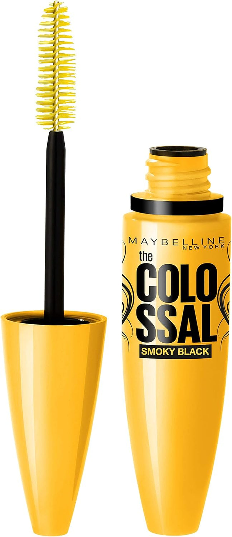 Maybelline New York Mascara Für Volumen, Volum'Express the Colossal Smoky Eyes, Dangerous Smoky Black, 9,5 Ml