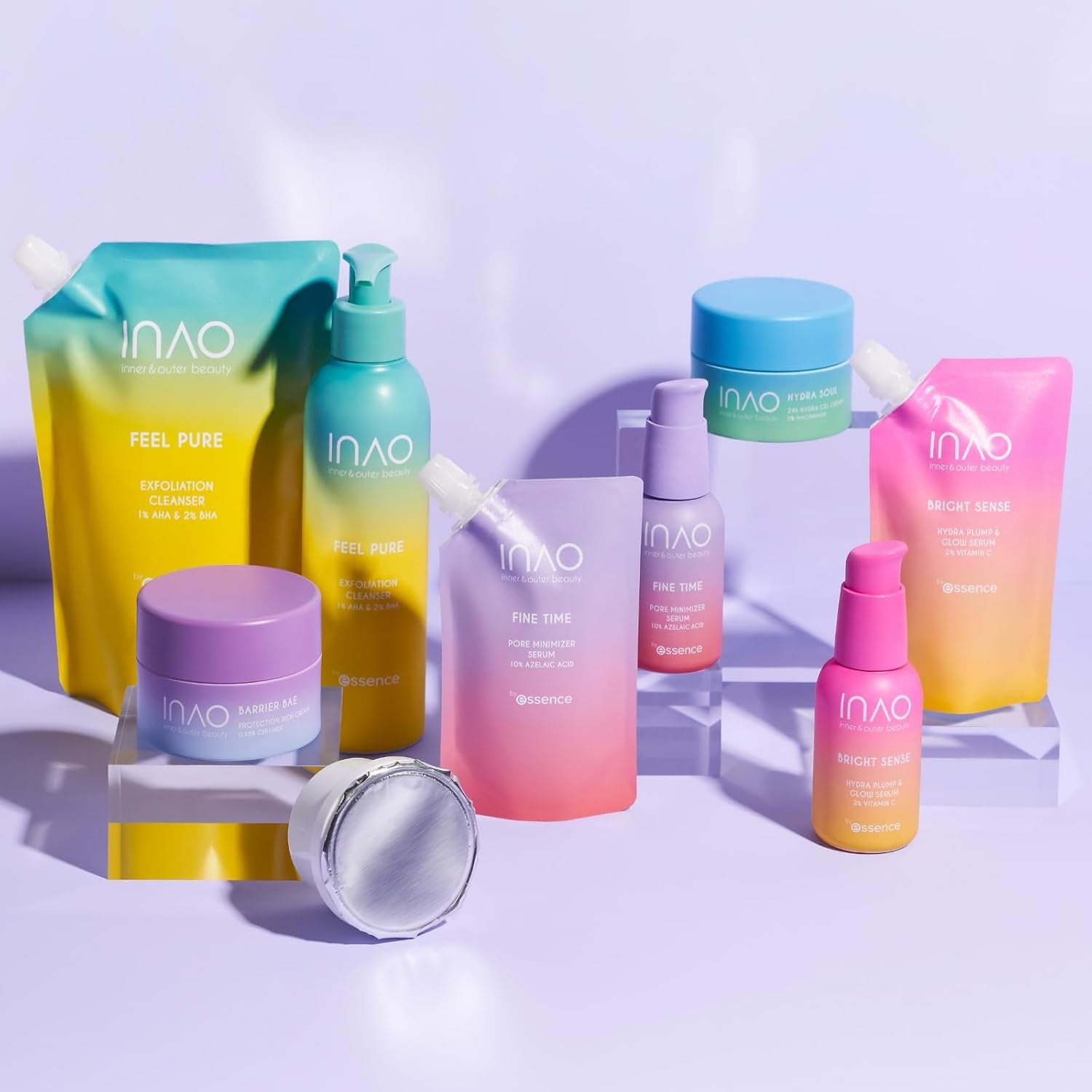INAO Skincare - Barrier Bae Protection Rich Cream Refill | Reichhaltige Gesichtscreme Mit Ceramide | Schützt & Erhält Die Hautbarriere | Hydratisierend, Glättend, Regenerierend