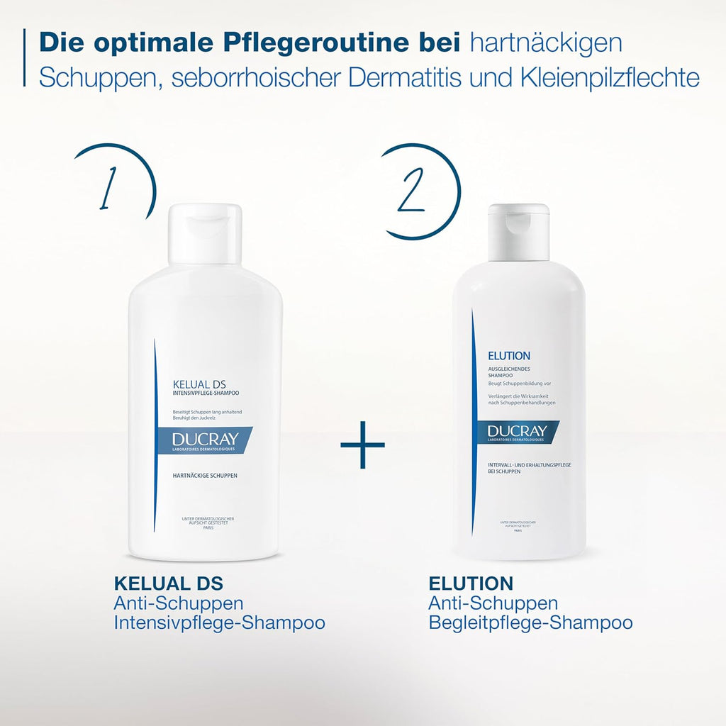 KELUAL DS Anti-Dandruff Shampoo - Clinically Tested for Scalp Relief & Flake Control, 100ml