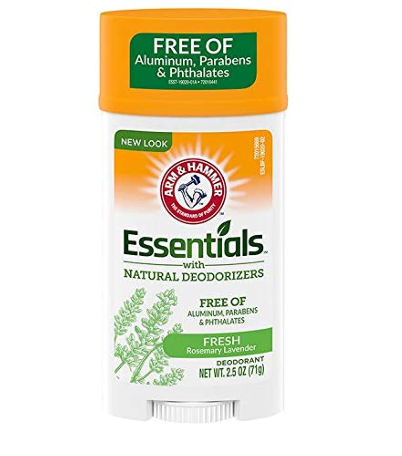 ARM & HAMMER Essentials Natural Deodorant Fresh 70 Ml (4 Stück)