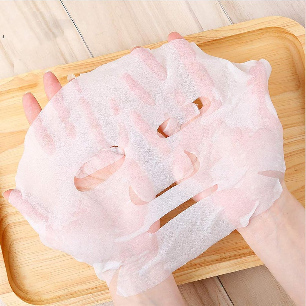 KHDULQ 100 Stücke Compress Gesichtsmaske, Papier Face Mask, Individuelles Paket Masken Beauty, DIY Komprimierte Tuchmasken Gesicht, Komprimierte Sheet Mask, Für Gesichtspflege