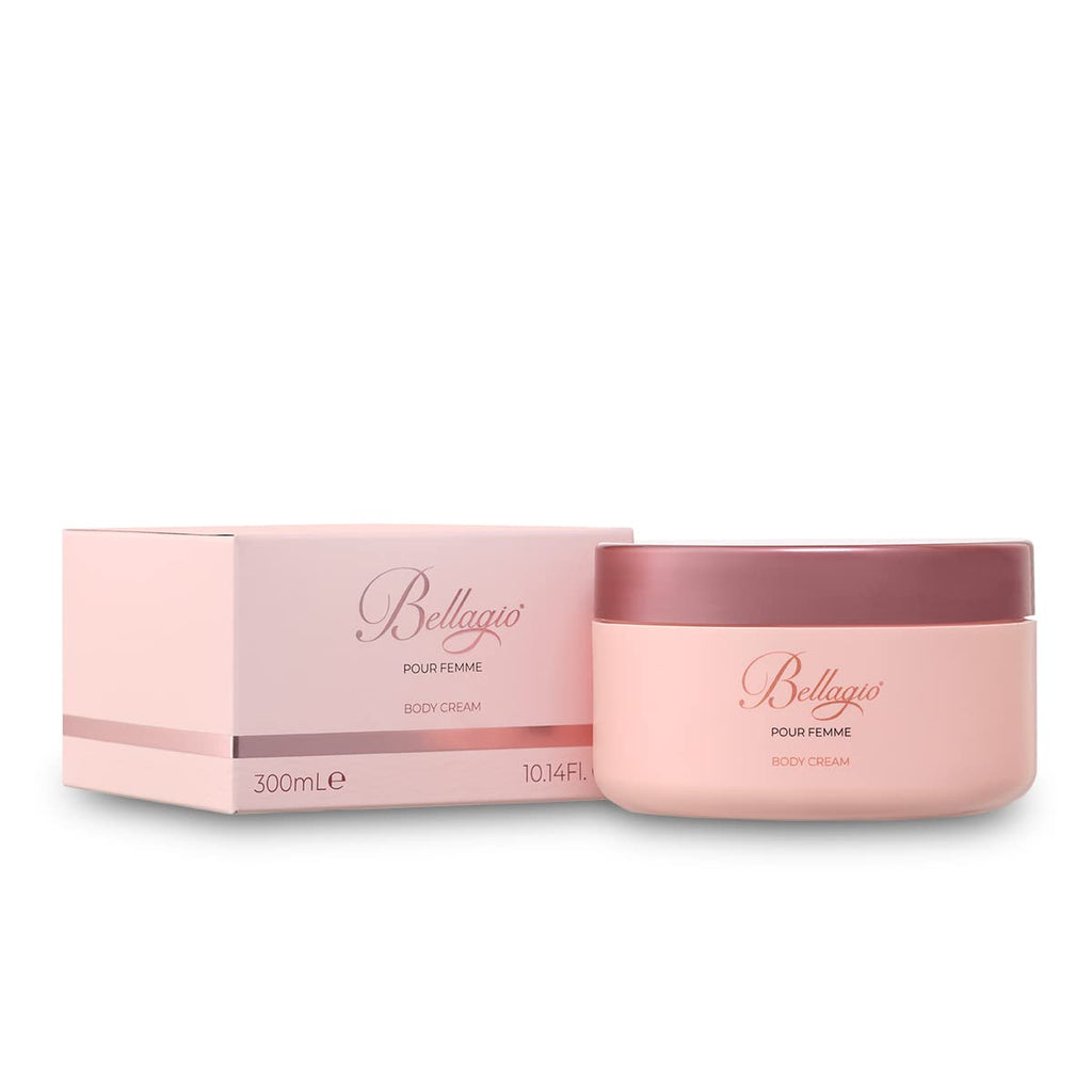 Diamond Bellagio | Körpercreme Für Damen, 300 Ml, Mit Zitrus-, Fruchtig- Und Moschusduft, Für Eine Weichere Und Duftendere Haut, Made in Italy