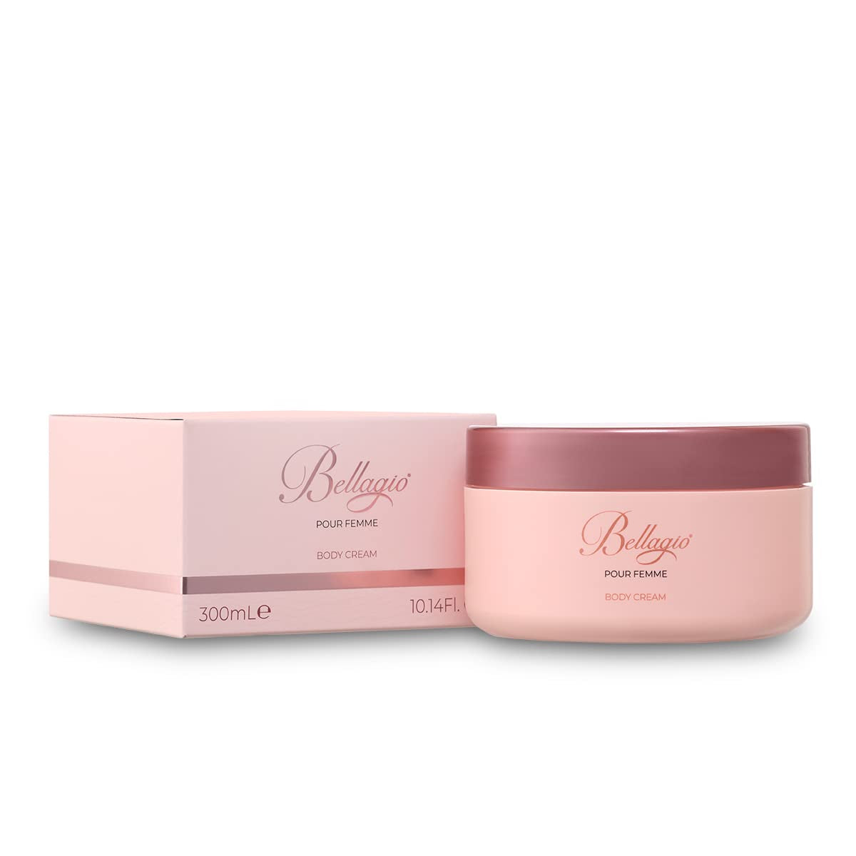 Diamond Bellagio | Körpercreme Für Damen, 300 Ml, Mit Zitrus-, Fruchtig- Und Moschusduft, Für Eine Weichere Und Duftendere Haut, Made in Italy