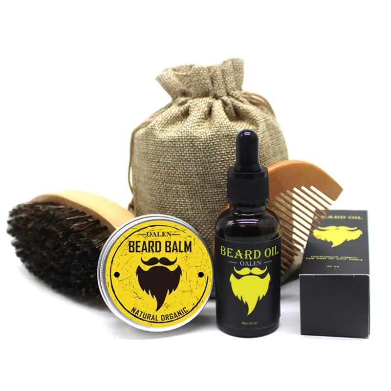 Herren Bartpflege-Set mit Bartbalsam und Bartöl